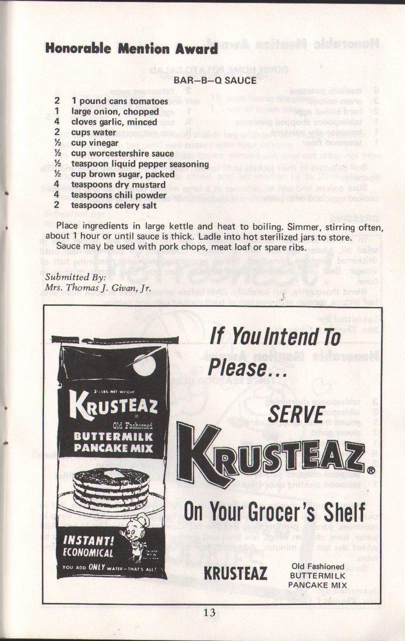 KYAC Radio's Soul Food Cookbook from Seattle 1969