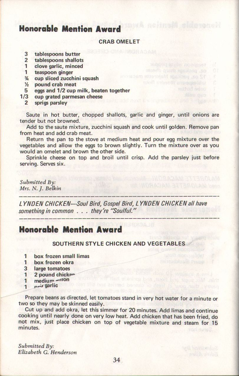 KYAC Radio's Soul Food Cookbook from Seattle 1969