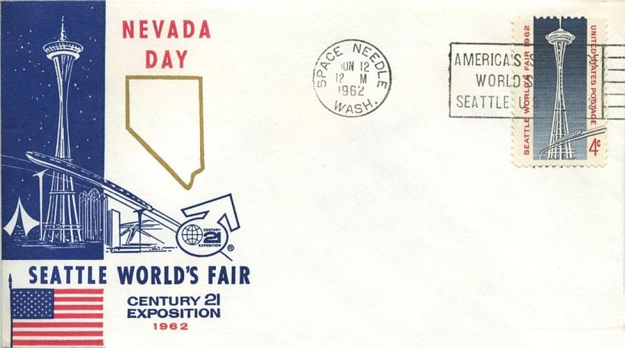 Nevada State Day Commemorative Cover