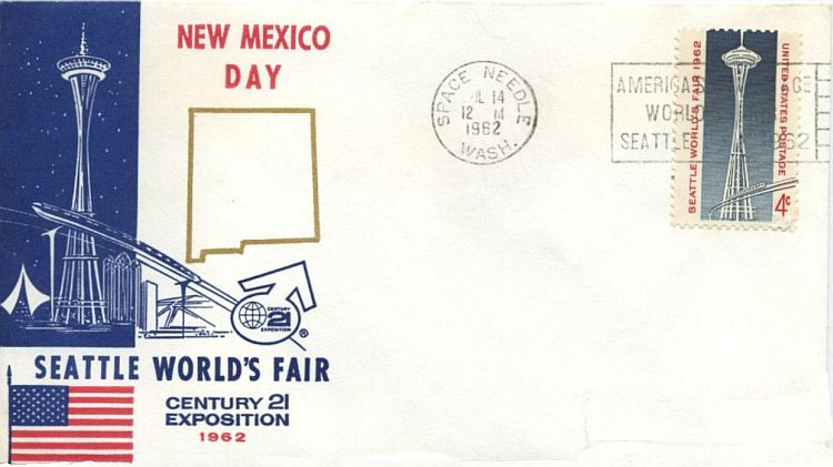 New Mexico State Day Commemorative Cover