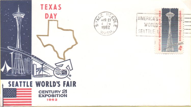 Texas State Day Commemorative Cover