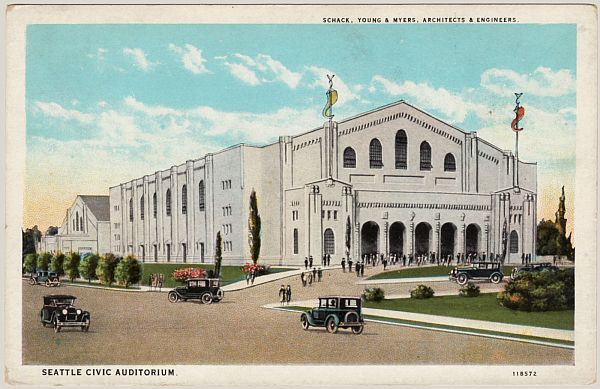 Seattle's Civic Auditorium, 1927