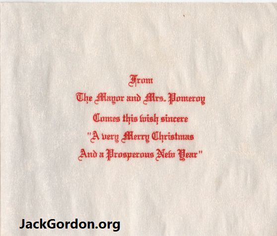 Christmas 1953 at JackGordon.org